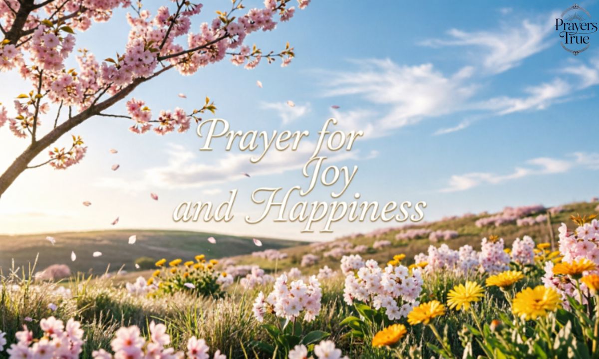 Prayer for Joy and Happiness