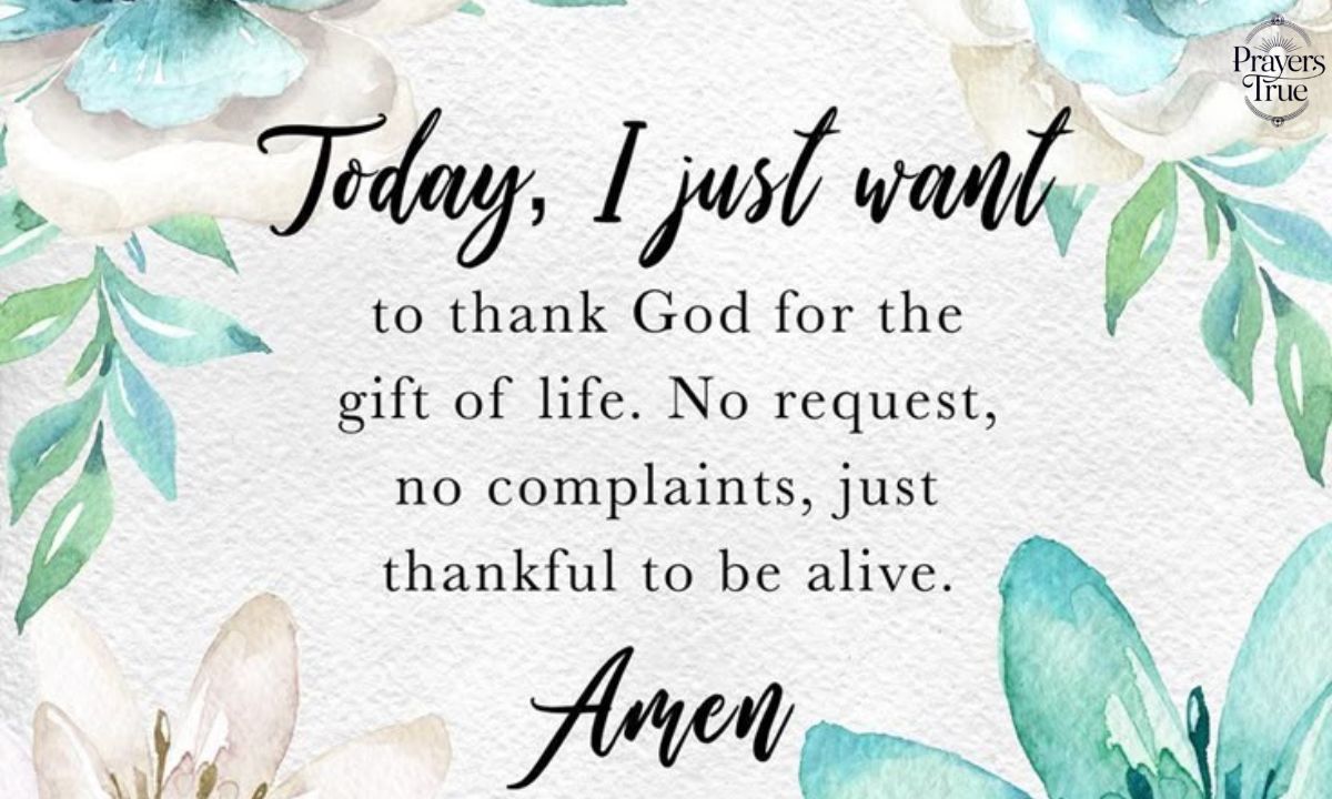 Thank You Prayer Messages for a Gift