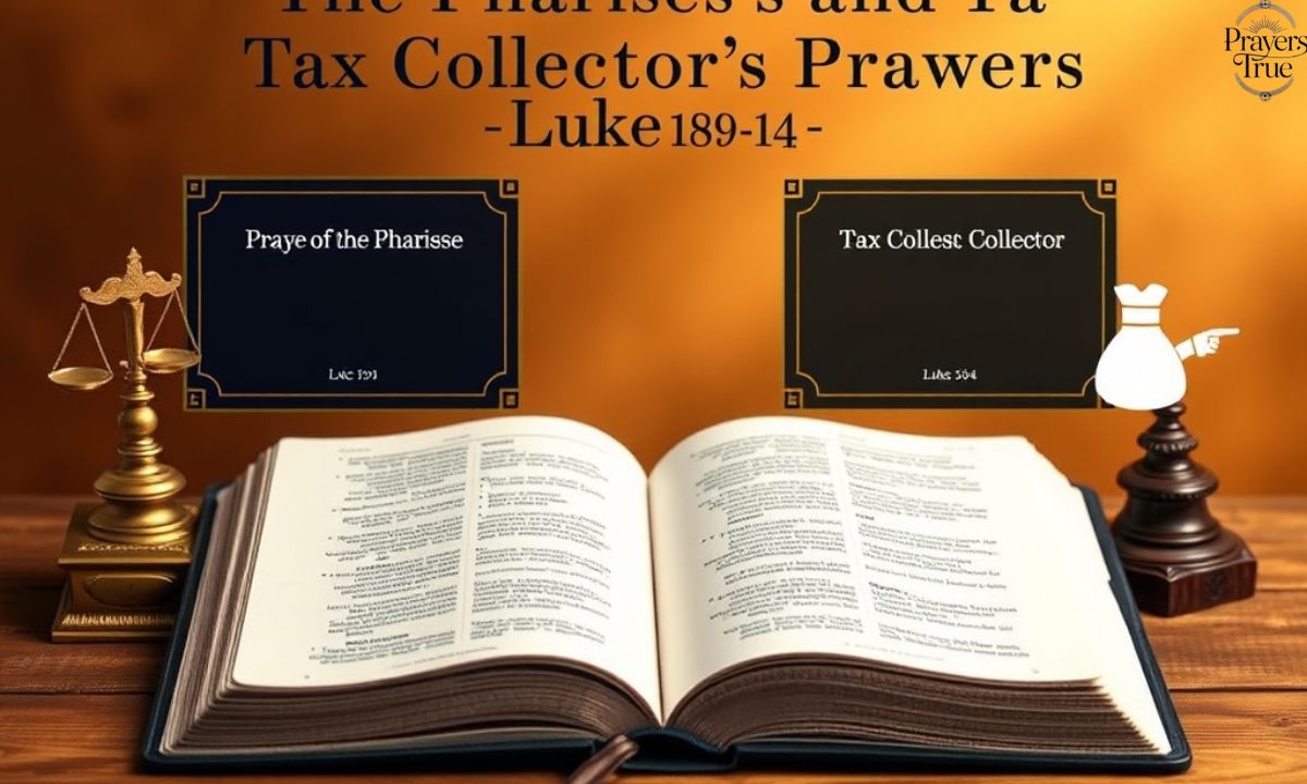 The Pharisee’s and tax collector’s prayers—Luke 189–14