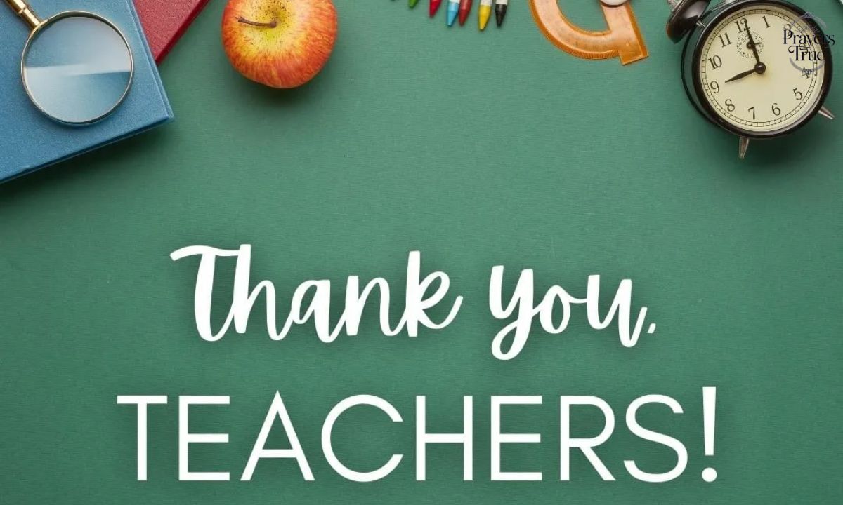 Prayer for Teachers