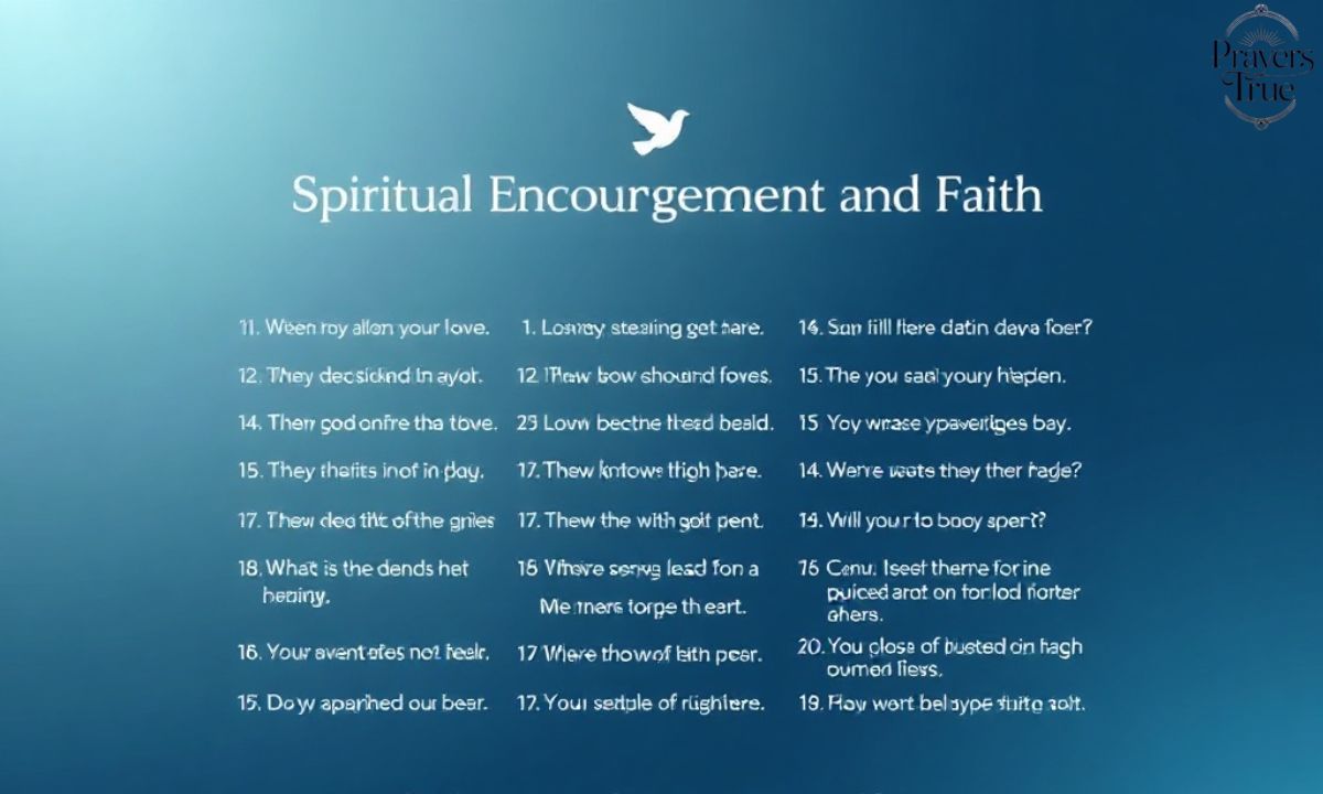 Quotes for Spiritual Encouragement and Faith