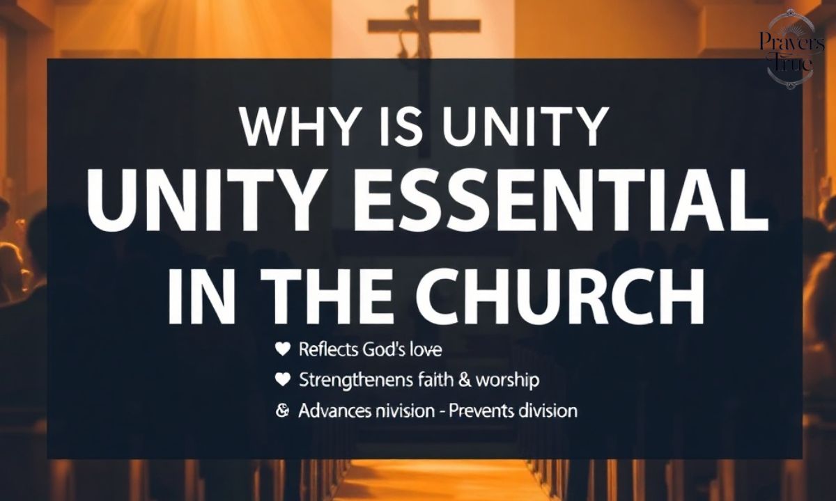 Why is Unity Essential in the Church