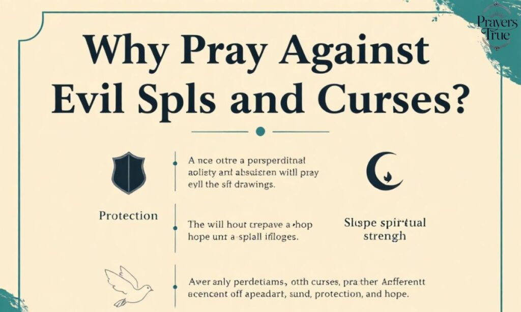 Why pray against evil spells and curses