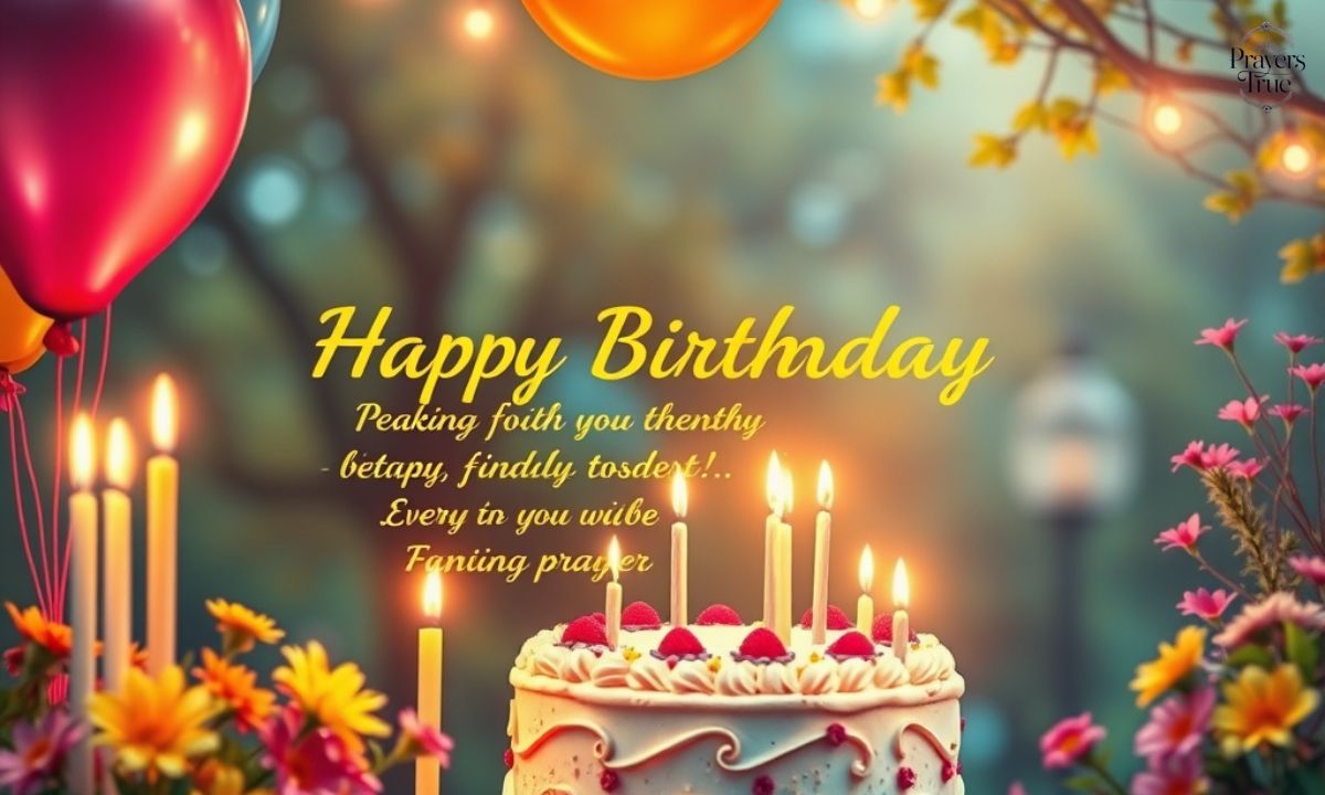 The Best Birthday Prayers to Celebrate Friends and Family