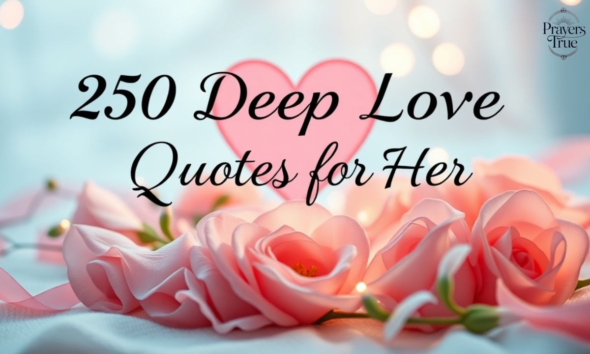 250 Deep Love Quotes for Her to Express Your Feelings