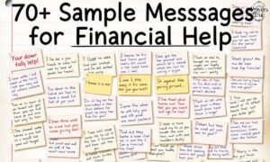 70+ Sample Messages Asking for Financial Help