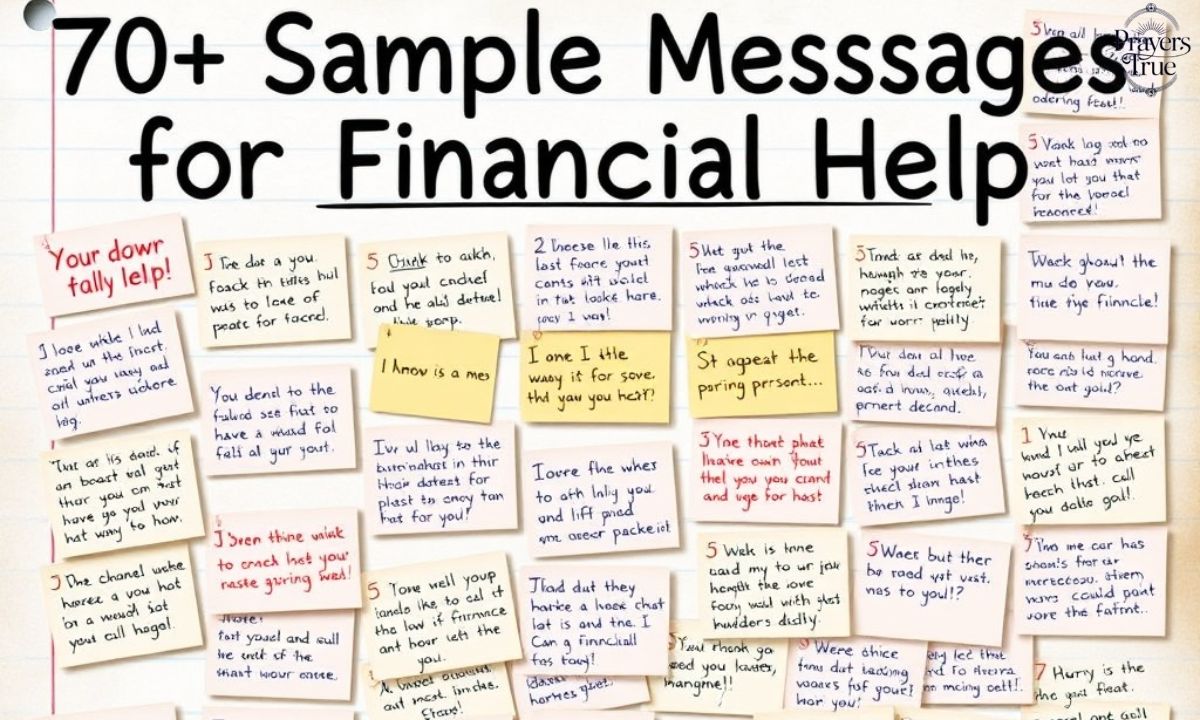 70+ Sample Messages Asking for Financial Help