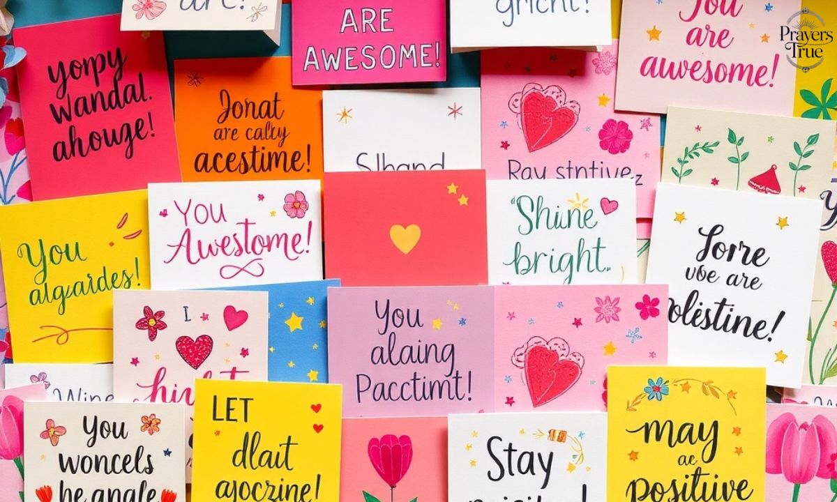 90+ Messages That Shine Eye-Catching Card Ideas