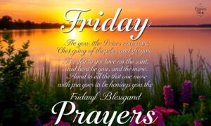 Friday Blessings And Prayers 
