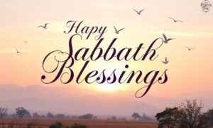 Happy Sabbath blessings