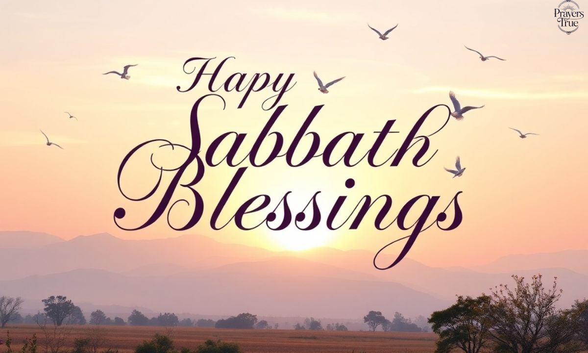 Happy Sabbath blessings