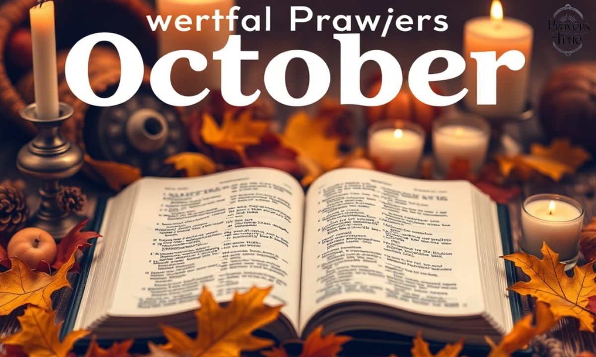 Powerful October Prayers and Blessings with Scriptures