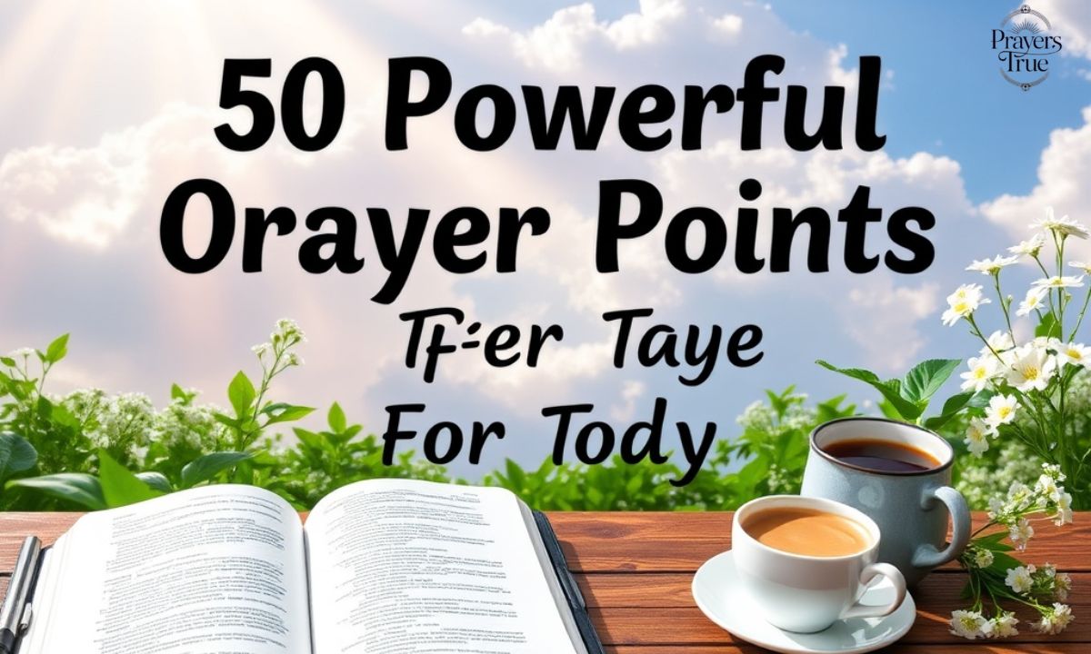 50 Powerful Open Heaven Prayer Points For Today With Scriptures (2026)