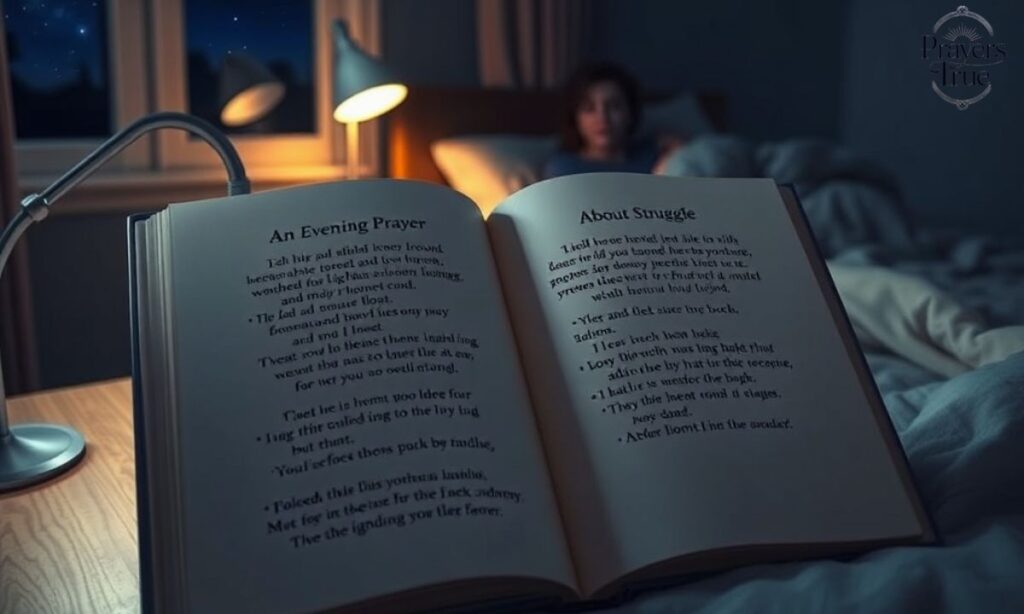 An Evening Prayer About Struggle