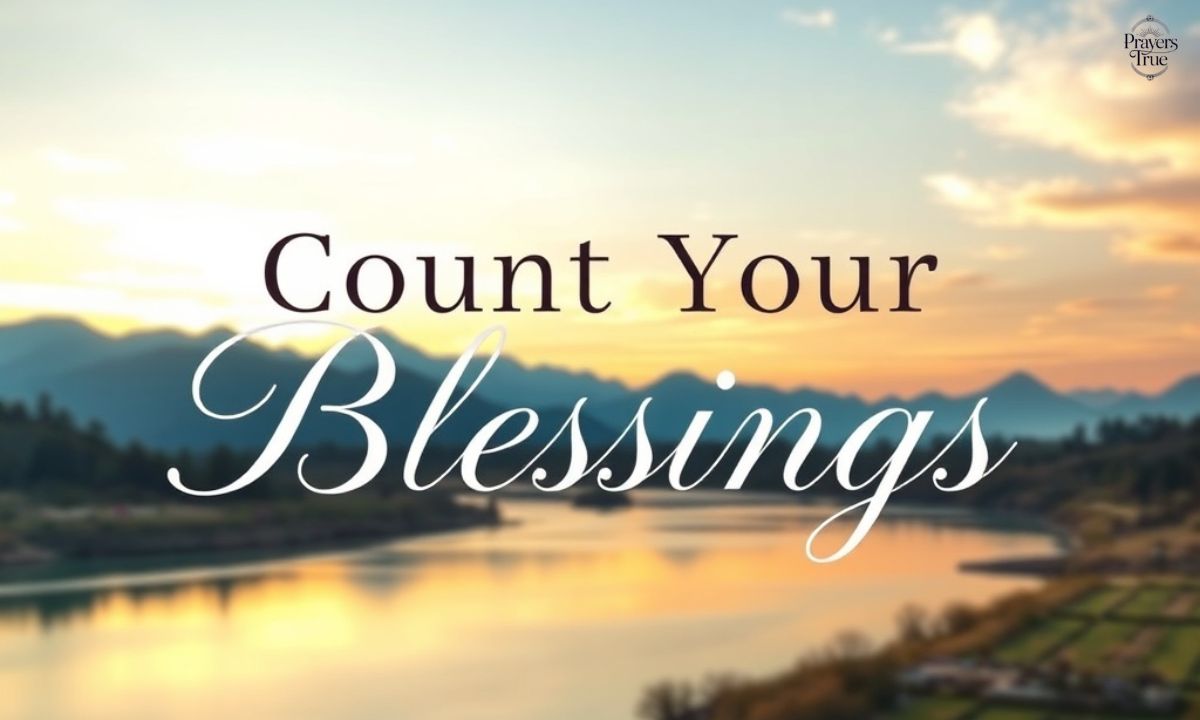 Count Your Blessings