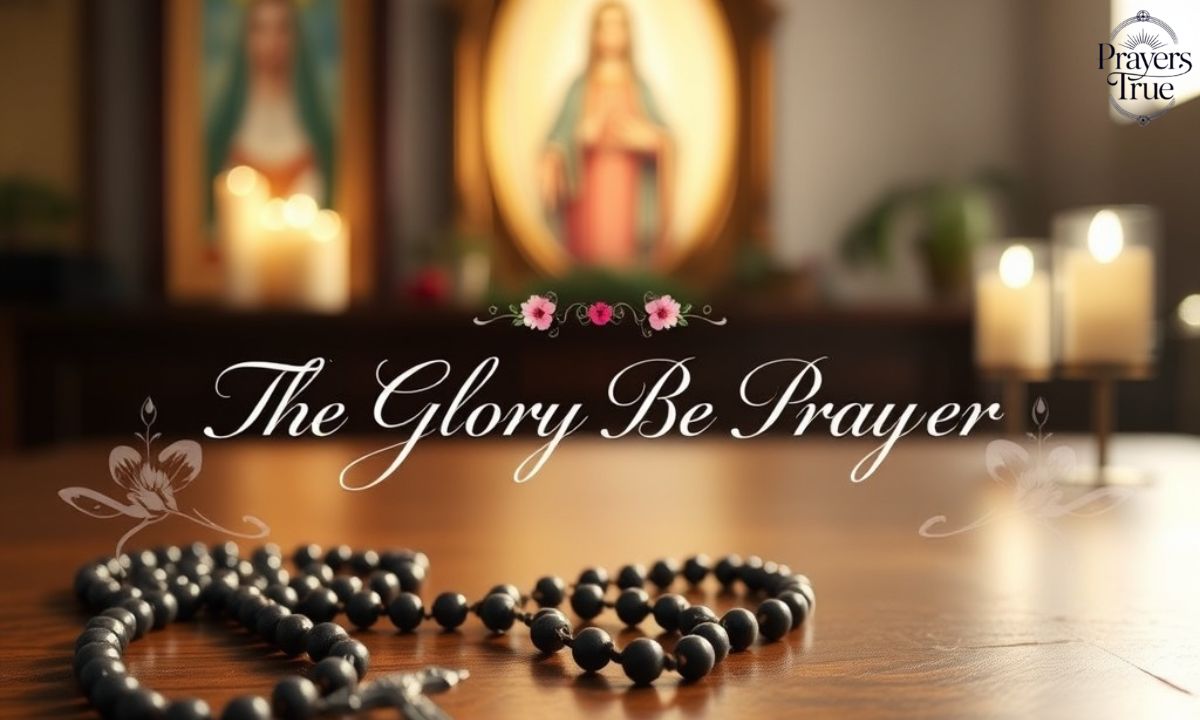 The Glory Be Prayer Our Lady of Grace Rosaries