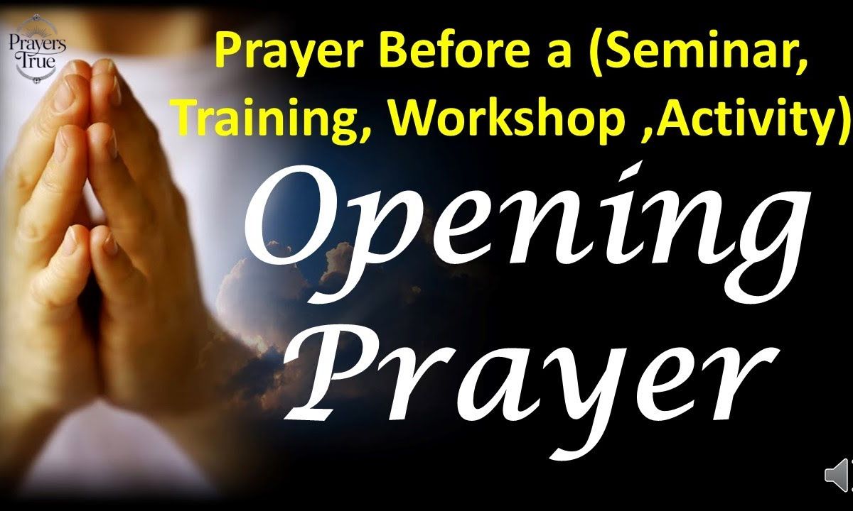 _11 Impactful Opening Prayers For Meetings (+ Verses)