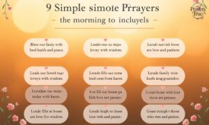 9 sincere and simple morning prayers for family and loved ones