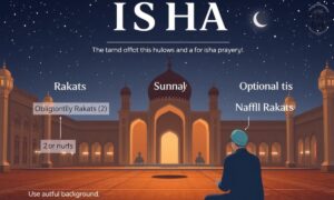 How Many Rakats Are in Isha Prayer Obligatory, Sunnah, & Nafl