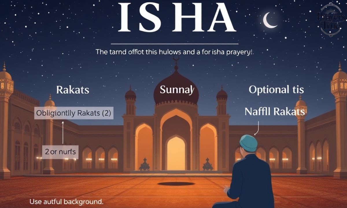 How Many Rakats Are in Isha Prayer Obligatory, Sunnah, & Nafl