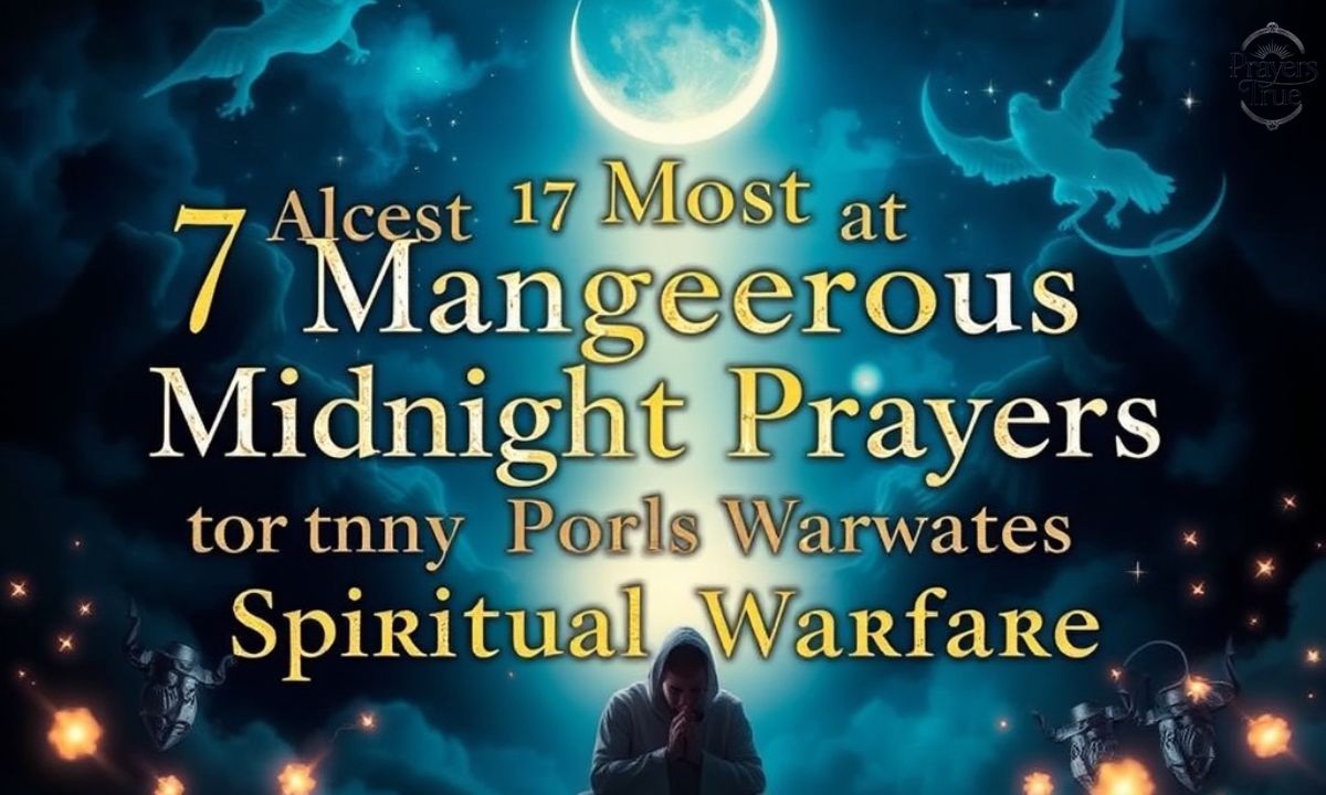 The 7 Most Dangerous Midnight Prayers for Spiritual Warfare