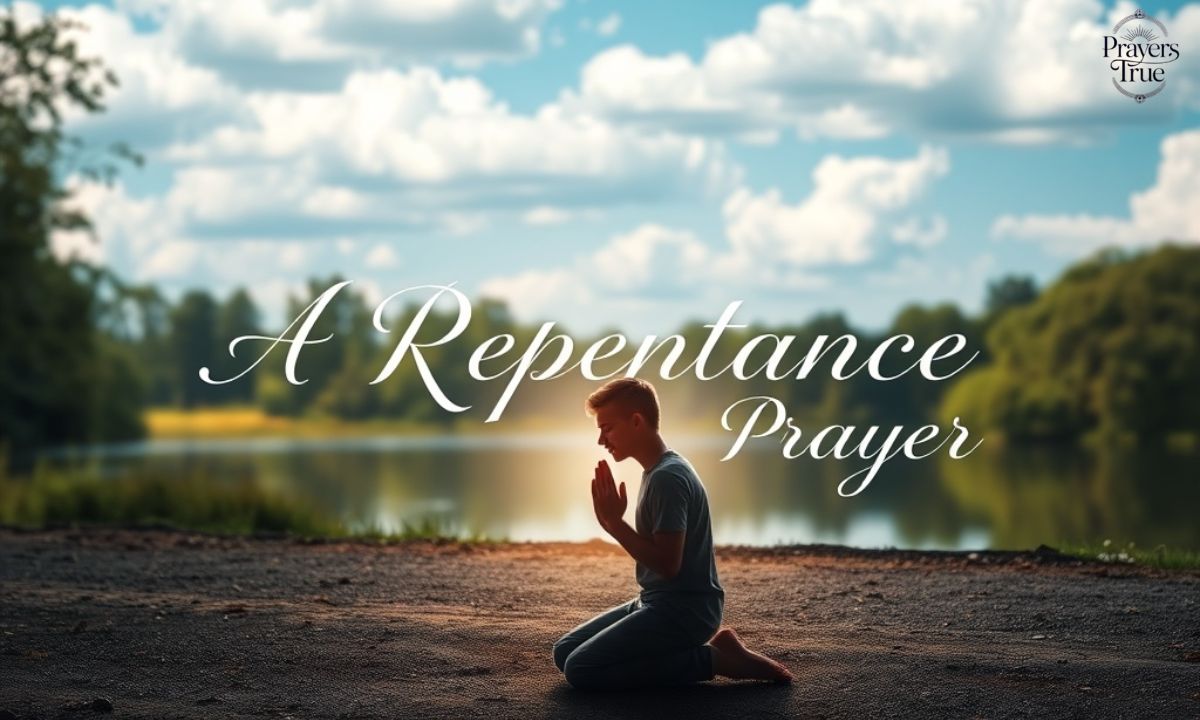What Is a Repentance Prayer