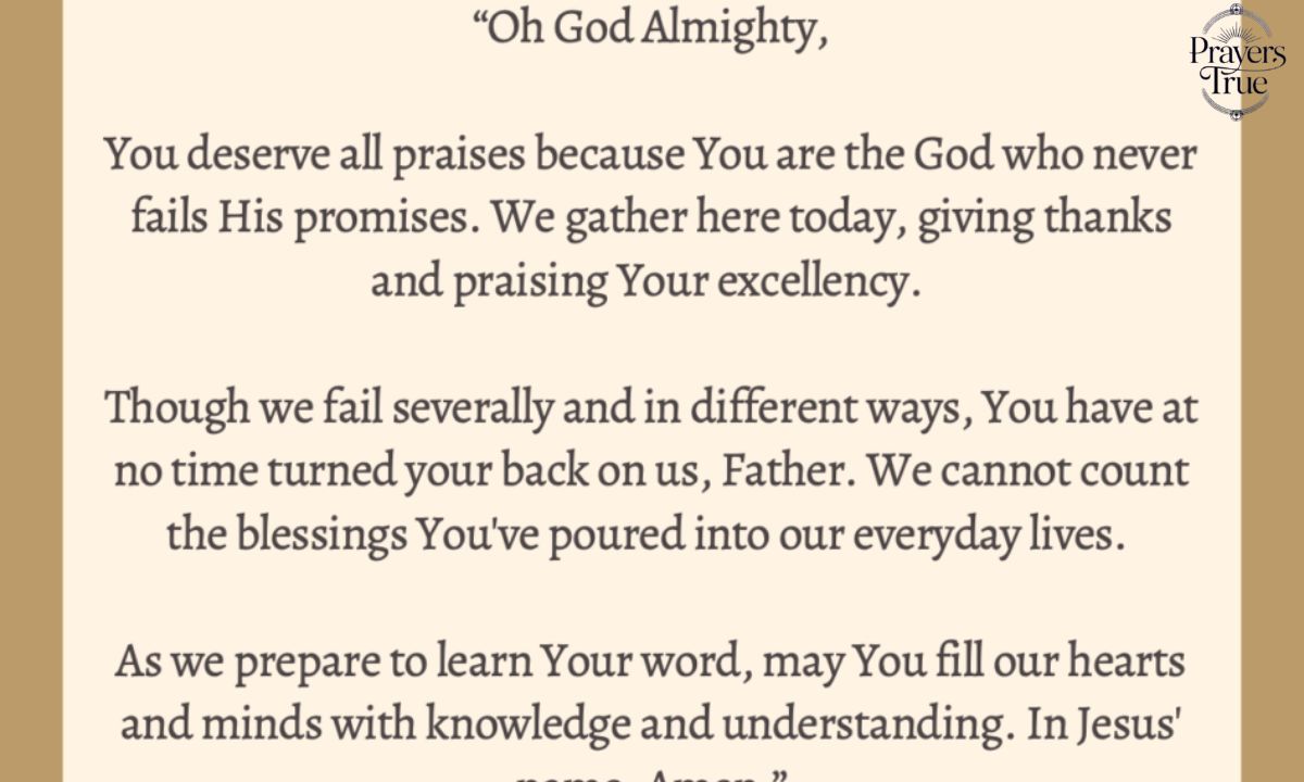 16+ Powerful Opening and Closing Prayers for Meetings with Scriptures