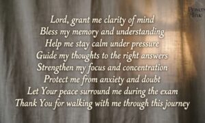 8 Prayers for Taking Exams