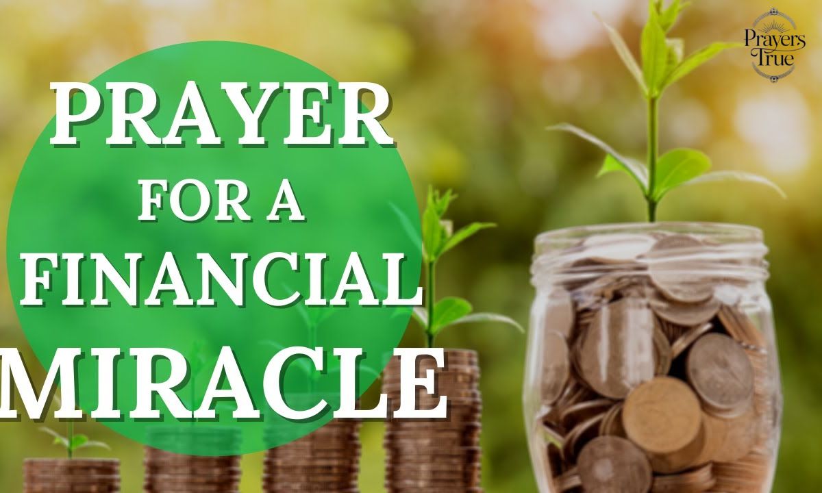 Prayer for a Financial Miracle