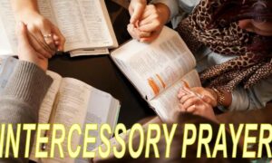 What is intercessory prayer