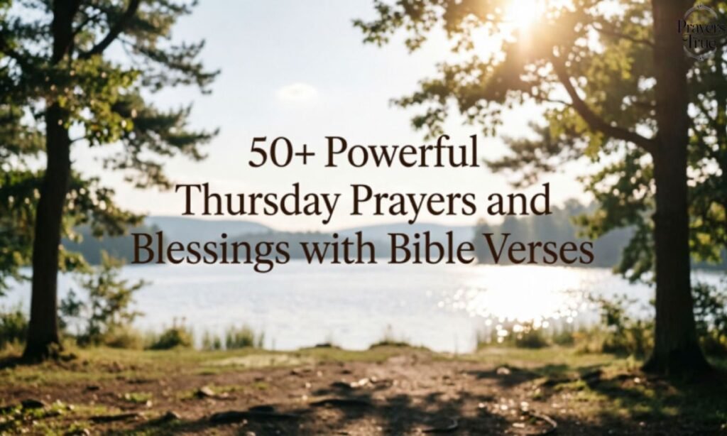 50+ Powerful Thursday Prayers and Blessings with Bible Verses