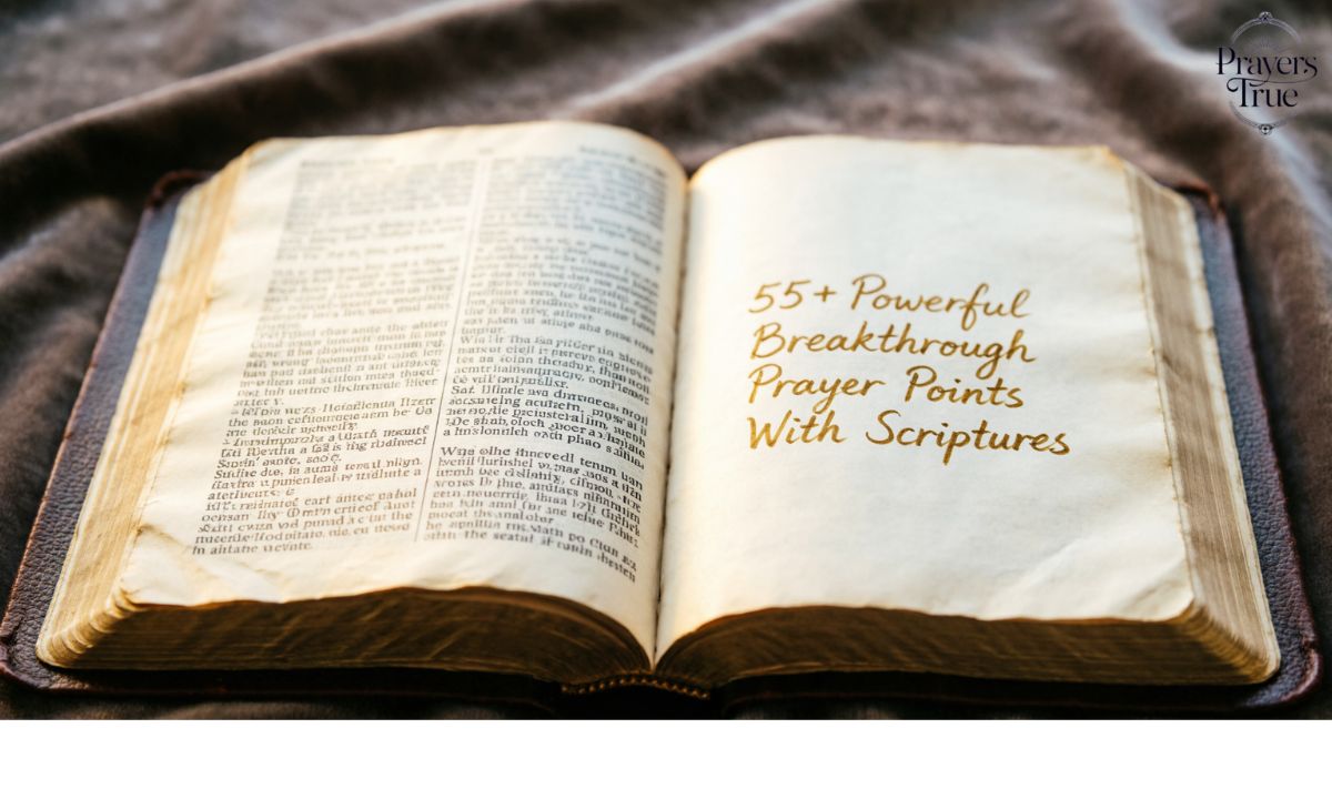 55+ Powerful Breakthrough Prayer Points With Scriptures