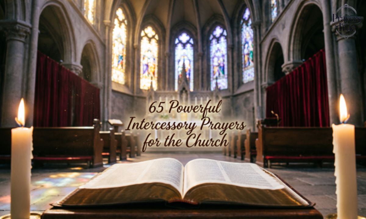 65 Powerful Intercessory Prayers for the Church